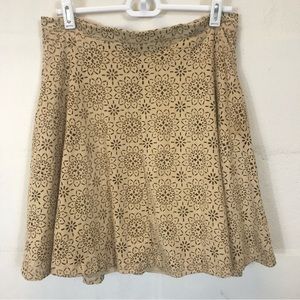 Altar’d State Teen Large Suede Cutout Skirt
